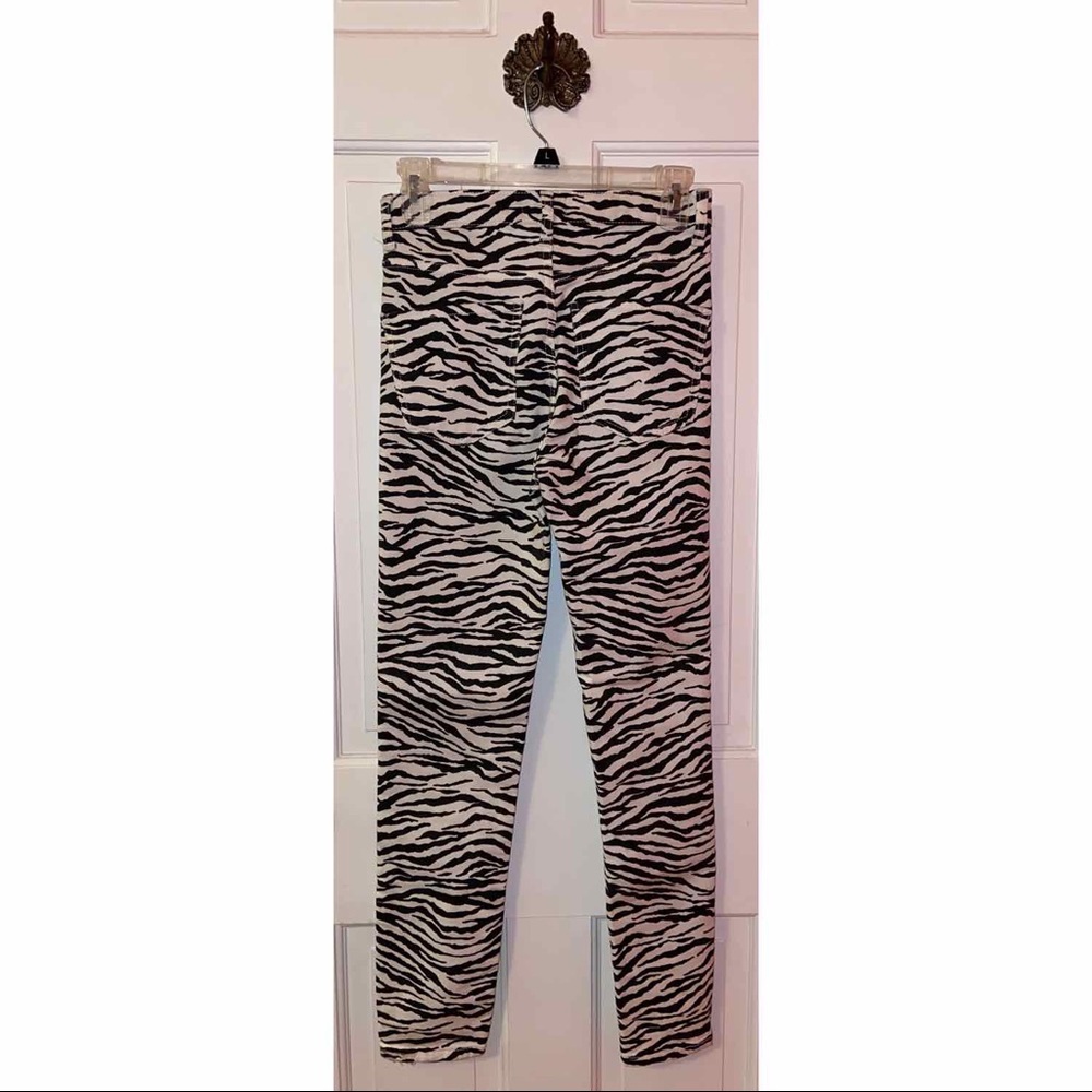 Zebra-striped Jeans from Zara - Picture 4 of 5